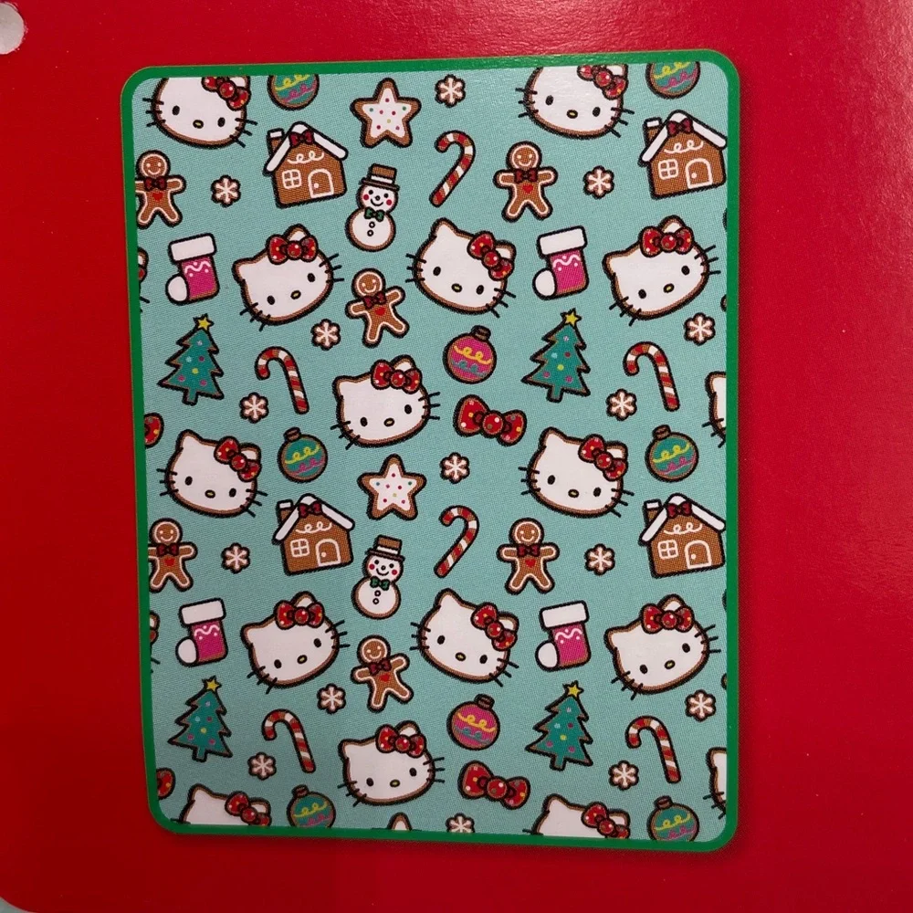 Hello Kitty Christmas Plush Throw in Magnetic Closure Gingerbread House 46‎ x 60
